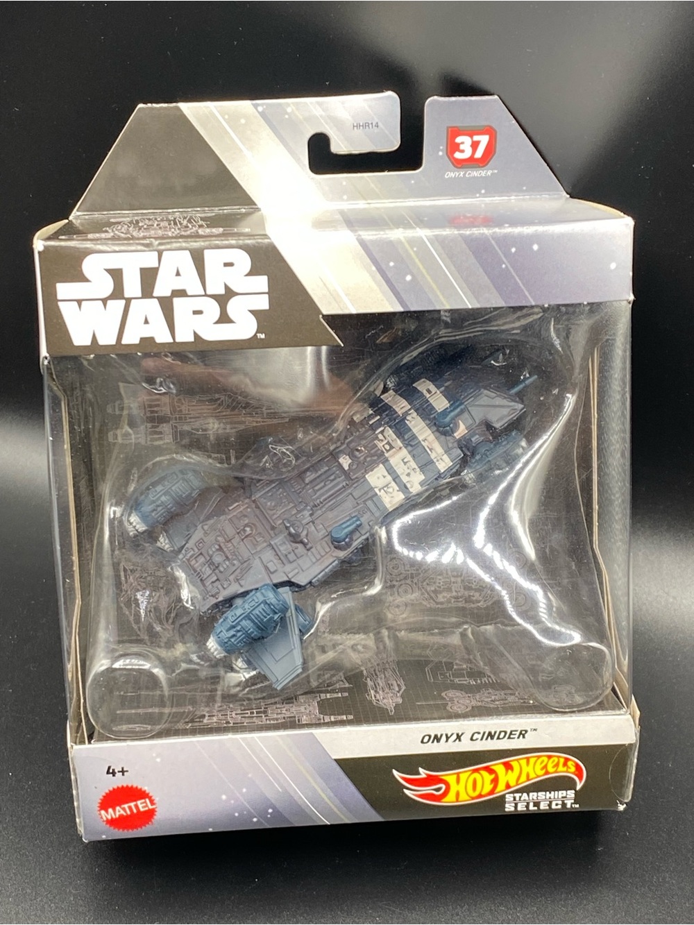 Hot Wheels Star Wars Starships Select #37 Skeleton Crew Ship Onyx Cinder NEW